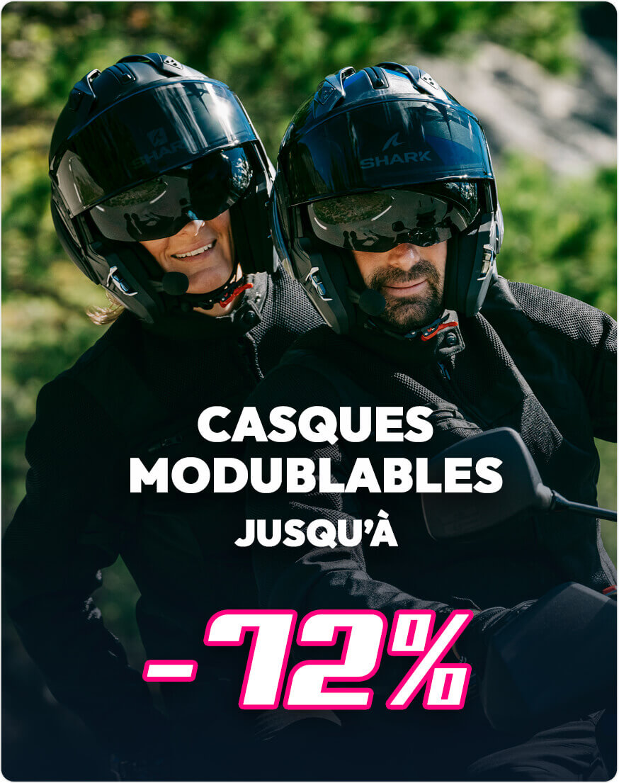 Casques modulables jusqu' -72%