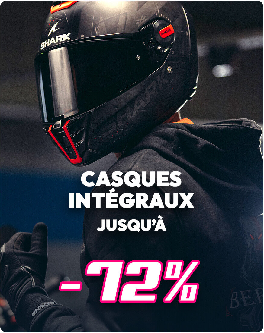 Casques intgraux jusqu' -72%