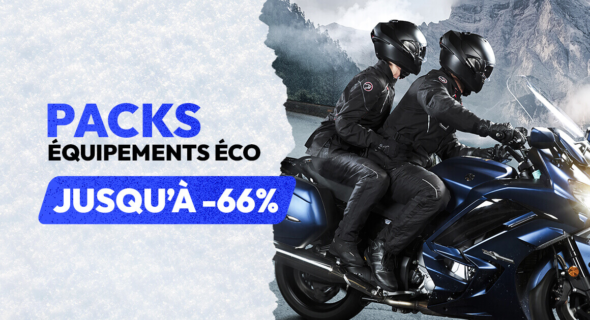 Packs quipements jusqu' -66%