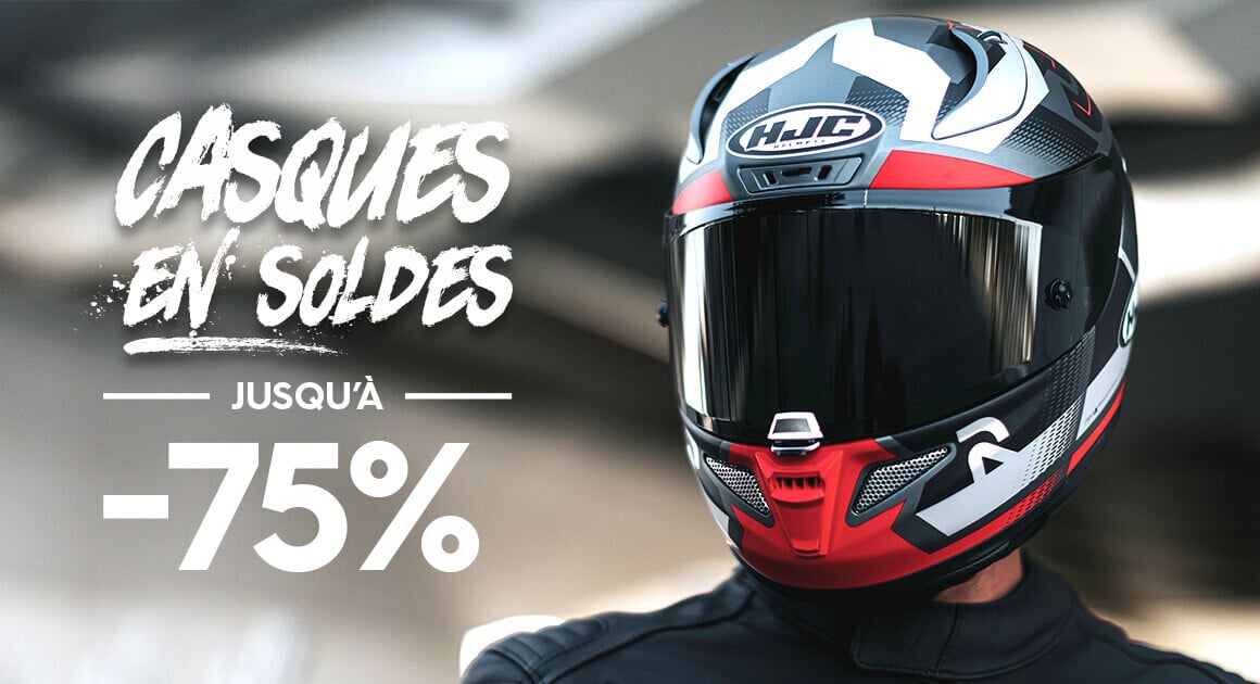 Casques en solde jusqu'à -75%