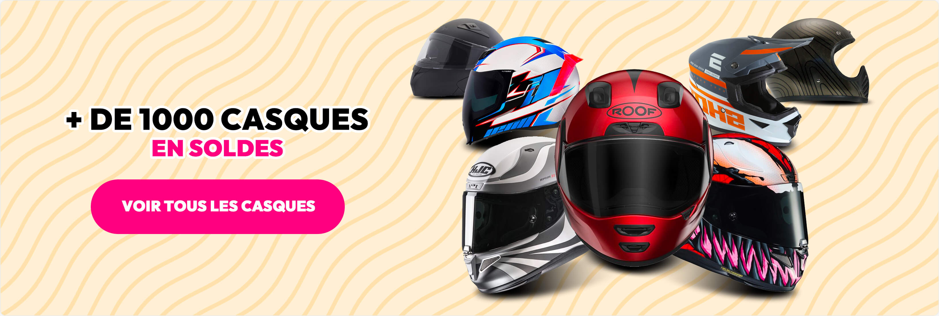 + de 1000 casques en soldes