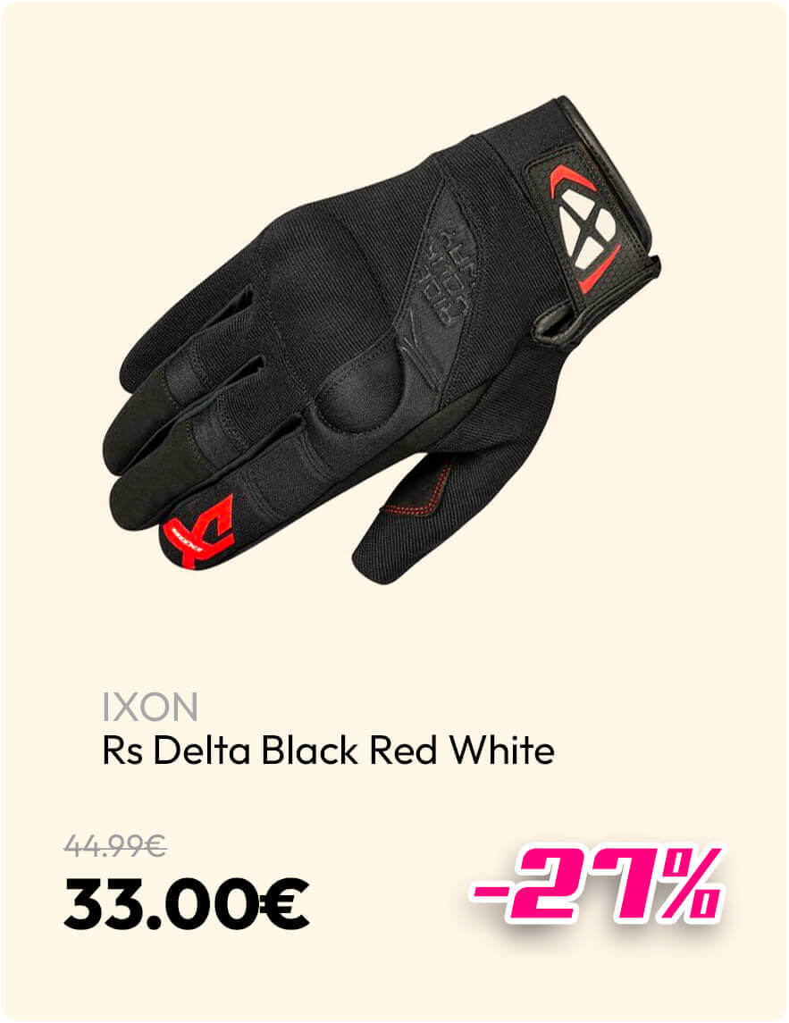 IXON RS DELTA BLACK RED WHITE