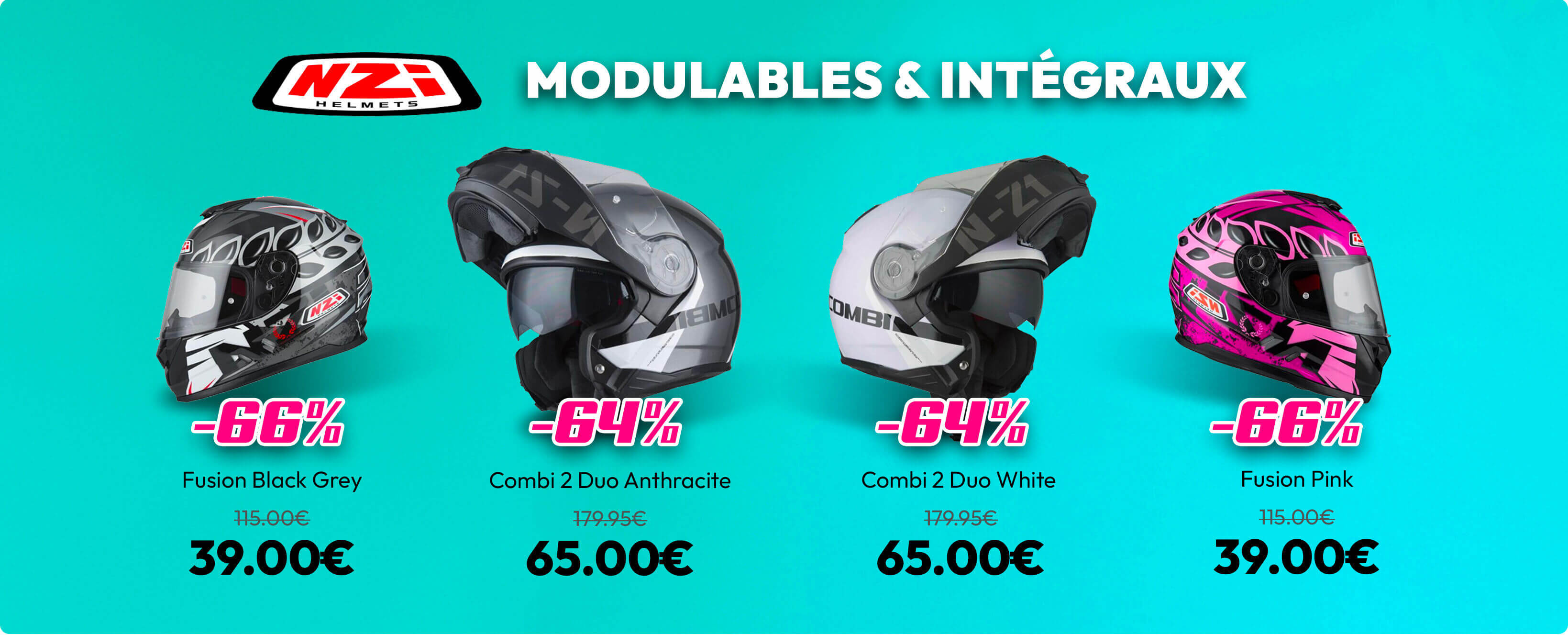 Casques NZI jusqu' -66%