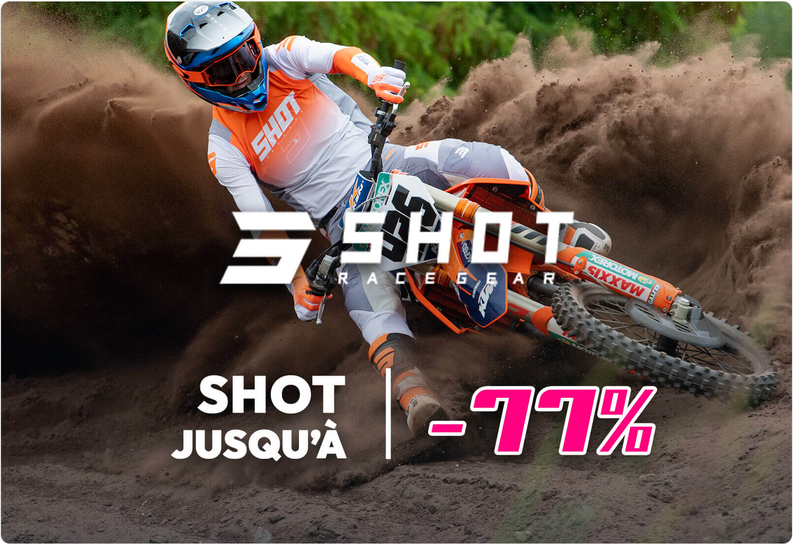 Shot jusqu' -77%