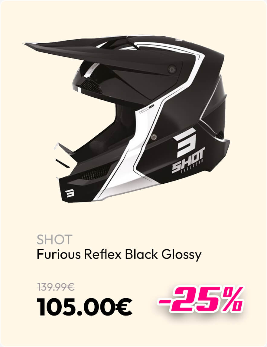 SHOT FURIOUS REFLEX BLACK GLOSSY