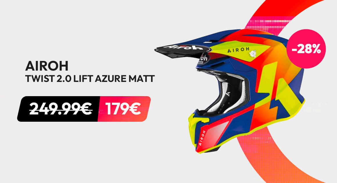 AIROH TWIST 2.0 LIFT AZURE MATT