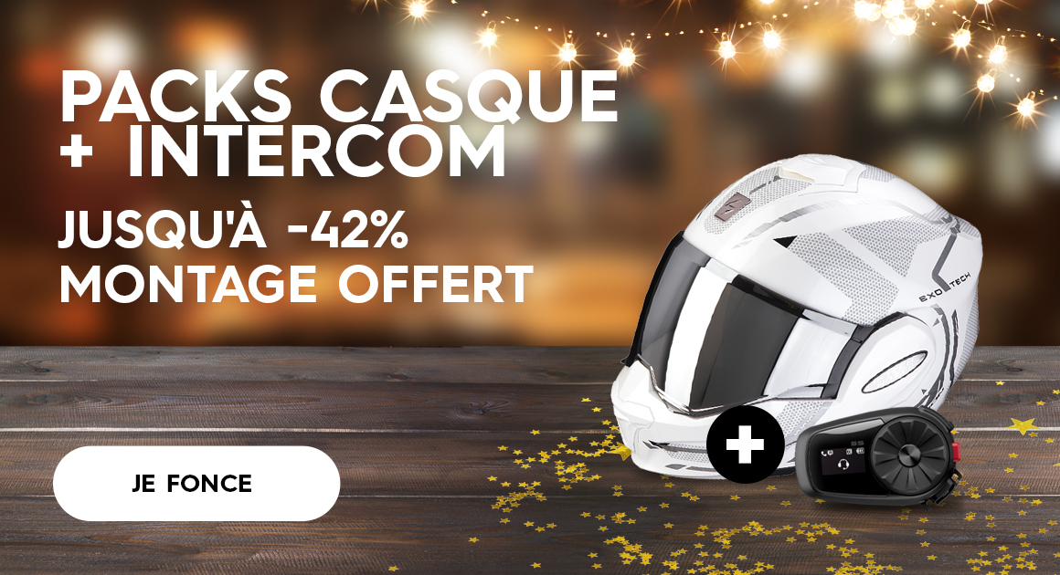Pack casque + intercom jusqu' -42%