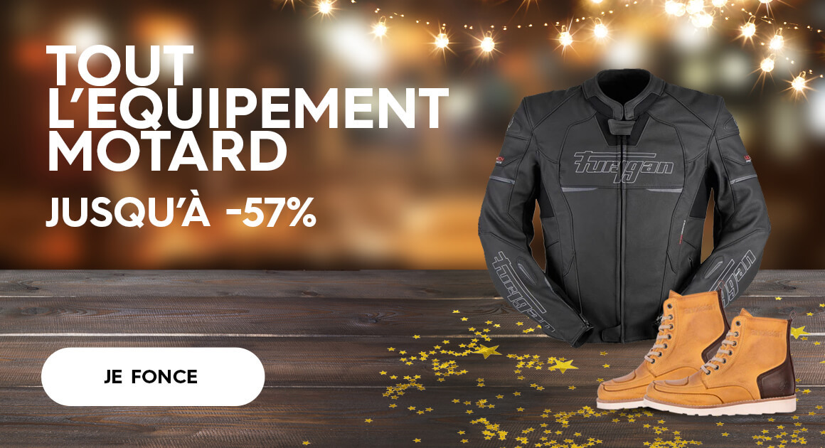 Equipement moto jusqu' -57%