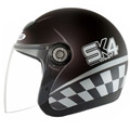 Casque Casque moto Shark SK4 West Mat KSK noir