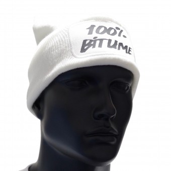 Bonnet Moto 100% Bitume Beanie White Bonnet Moto 100% Bitume Beanie White