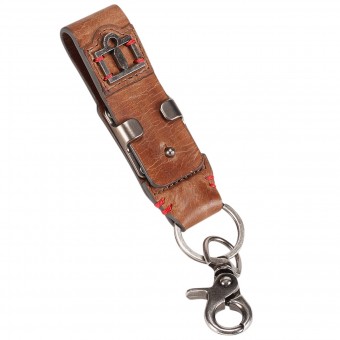 Cadeaux ICON 1000 Leather Belt Loop Keychain Cadeaux ICON 1000 Leather Belt Loop Keychain