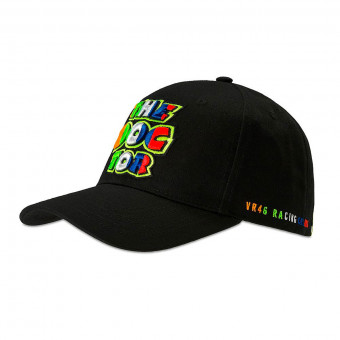 Casquettes Moto VR 46 Cap 1 Classic Stripes Black Casquettes Moto VR 46 Cap 1 Classic Stripes Black