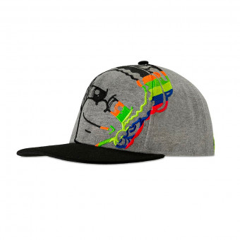 Casquettes Moto VR 46 Cap Classic Dottorino Grey Casquettes Moto VR 46 Cap Classic Dottorino Grey