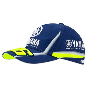 Casquettes Moto VR 46 Cap Racing Yamaha VR46 Bleu Casquettes Moto VR 46 Cap Racing Yamaha VR46 Bleu