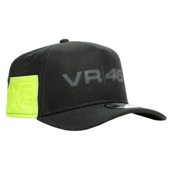 Casquettes Moto Dainese VR46 9forty Cap Black Yellow Fluo