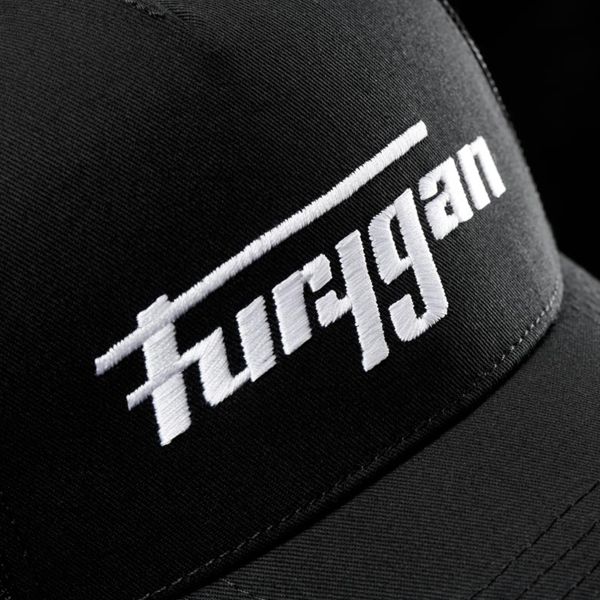 Furygan Trucker Fury Black White