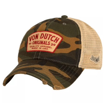 Casquettes Moto Von Dutch Casquette MAC-10