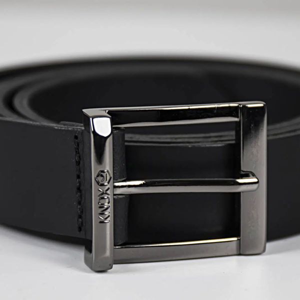 Knox Leather Belt Woman Black Knox