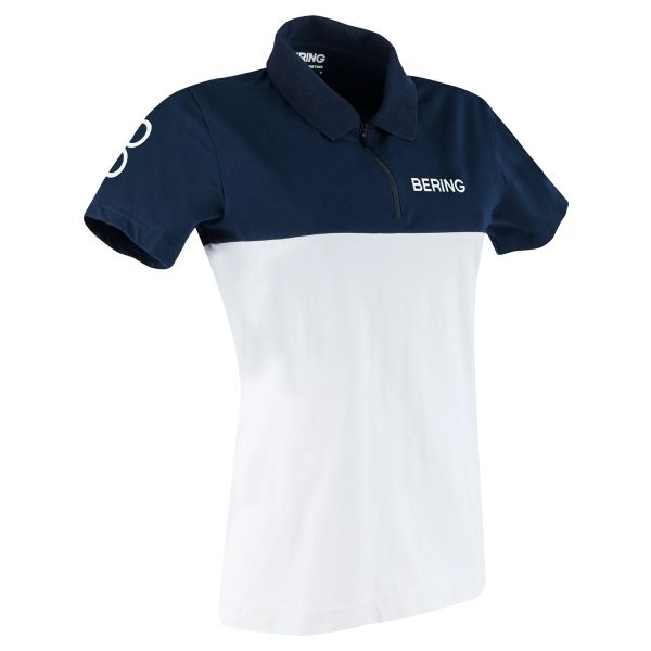 Polos Moto Bering Polo 2023 Femme White Marine