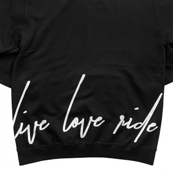 iCasque Hoodie iCasque Live Love Ride Black