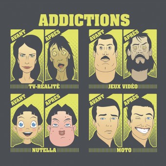 Gaaz Addictions (Gris Fonce)