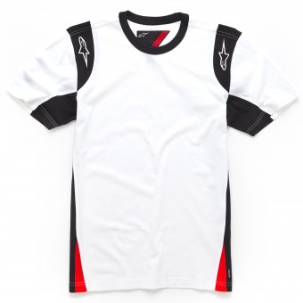 T-Shirts Moto Alpinestars Austin SS Knit Tee White T-Shirts Moto Alpinestars Austin SS Knit Tee White