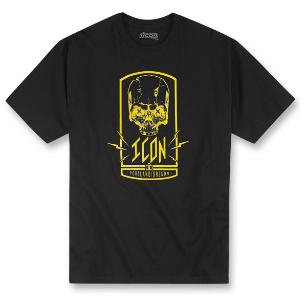 T-Shirts Moto ICON Cross Eyed Tee Black