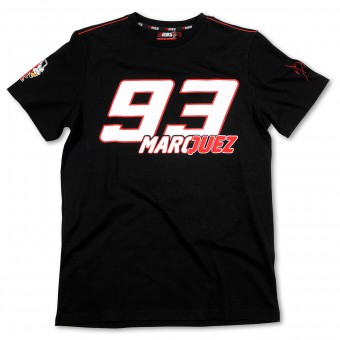T-Shirts Moto Marquez 93 Marquez Black