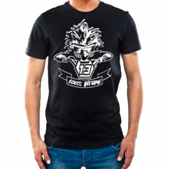 T-Shirts Moto 100% Bitume Niglo Black T-Shirts Moto 100% Bitume Niglo Black