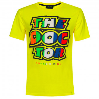T-Shirts Moto VR 46 T-Shirt Classic Stripes Yellow T-Shirts Moto VR 46 T-Shirt Classic Stripes Yellow