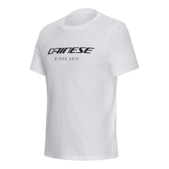 T-Shirts Moto Dainese Essence Wordmark White