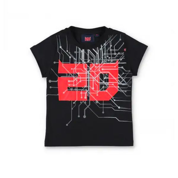 T-Shirts Moto FABIO QUARTARARO Cyber 20 Black Enfant T-Shirts Moto FABIO QUARTARARO Cyber 20 Black Enfant