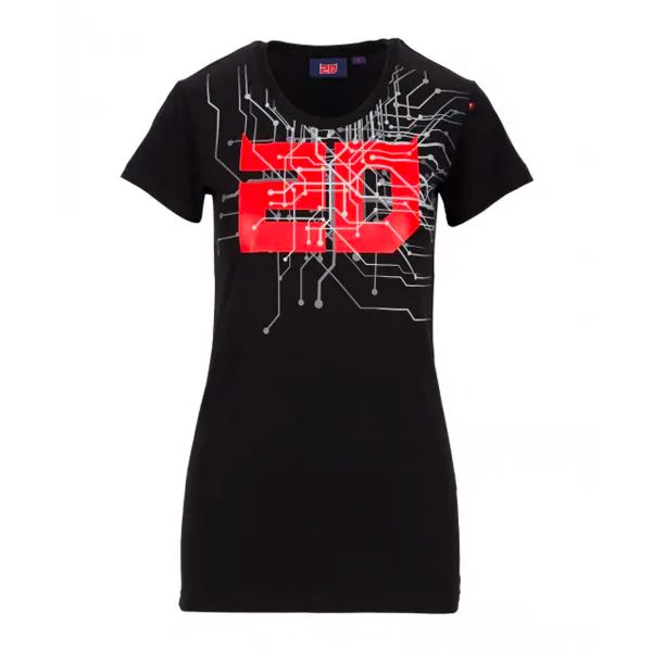 T-Shirts Moto FABIO QUARTARARO Cyber 20 Black Woman