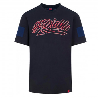T-Shirts Moto FABIO QUARTARARO T-Shirt El Diablo Black