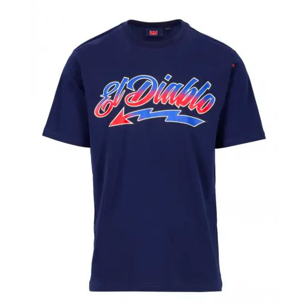 T-Shirts Moto FABIO QUARTARARO El Diablo Blue T-Shirts Moto FABIO QUARTARARO El Diablo Blue