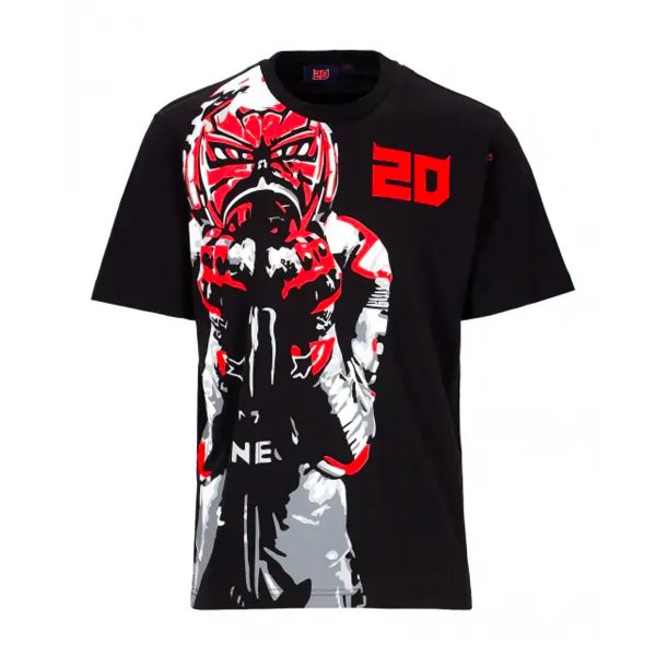 T-Shirts Moto FABIO QUARTARARO Rider Black T-Shirts Moto FABIO QUARTARARO Rider Black