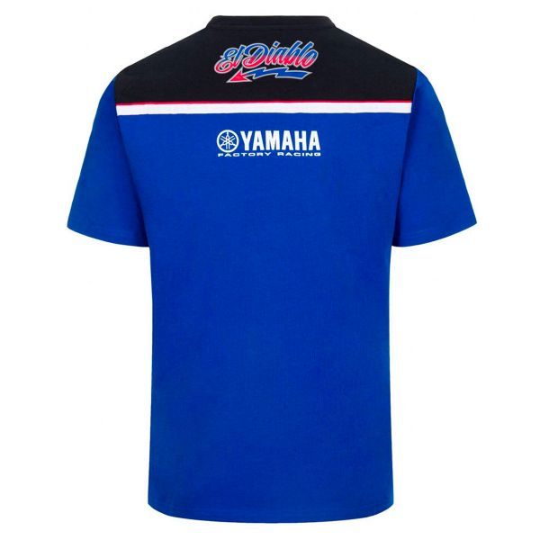 FABIO QUARTARARO T-Shirt Yamaha Blue