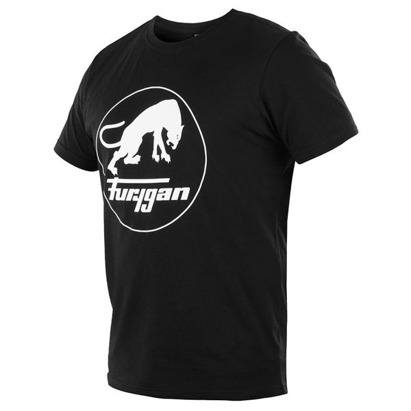 T-Shirts Moto Furygan Corpo Lady Tee Shirt Logo Black