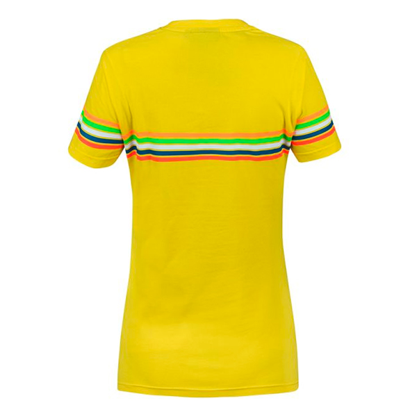 VR 46 T-Shirt Stripes Lady VR46