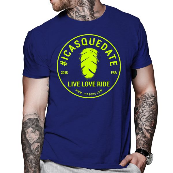 T-Shirts Moto iCasque Tee-Shirt icasquedate3