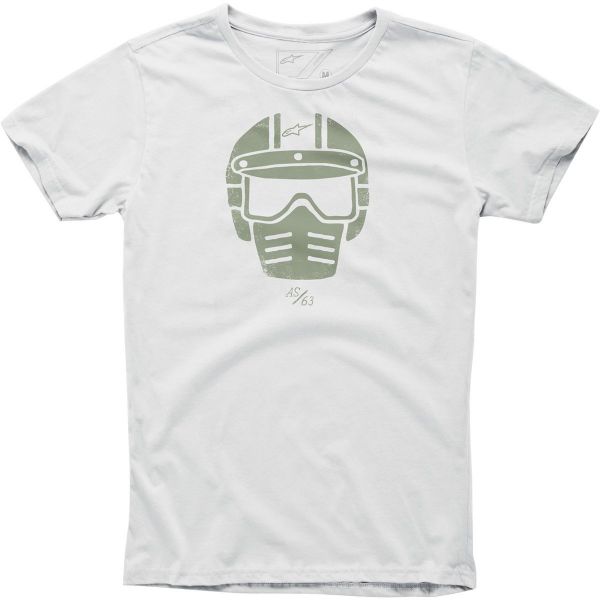 T-Shirts Moto Alpinestars Visor Tee Off White
