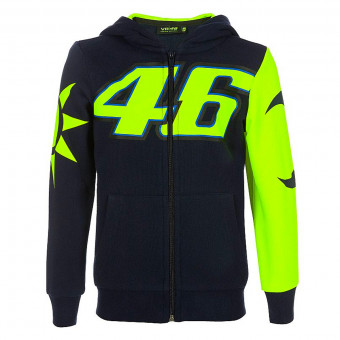 Vestes Moto VR 46 Hoodie Kid Sole E Luna Vestes Moto VR 46 Hoodie Kid Sole E Luna