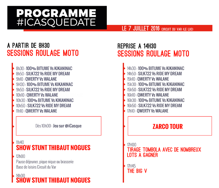 Programme #ICASQUEDATE