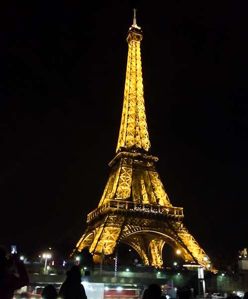 visite paris de nuit en honda goldwing