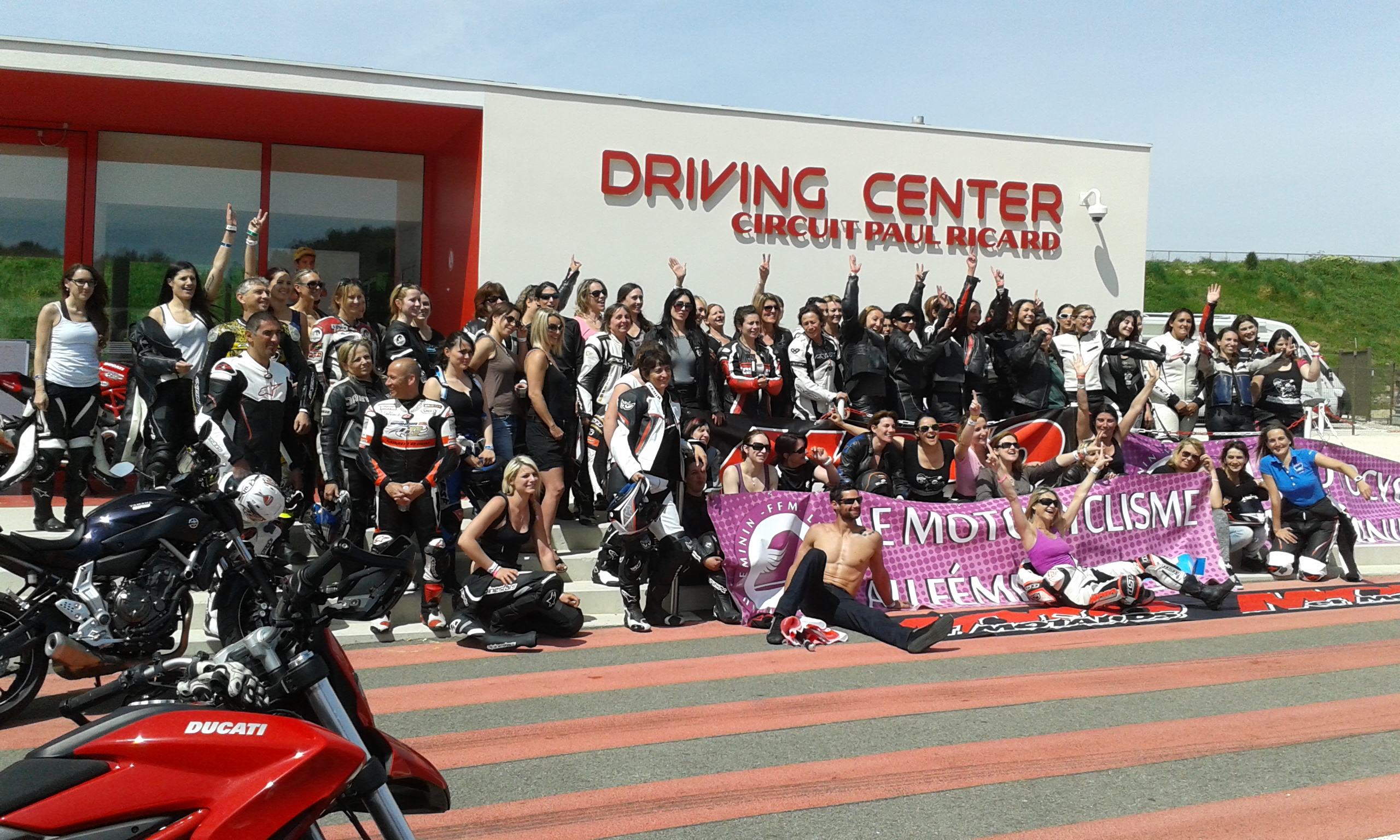 De plus en plus de fille sur la piste