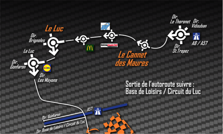 acces circuit du luc