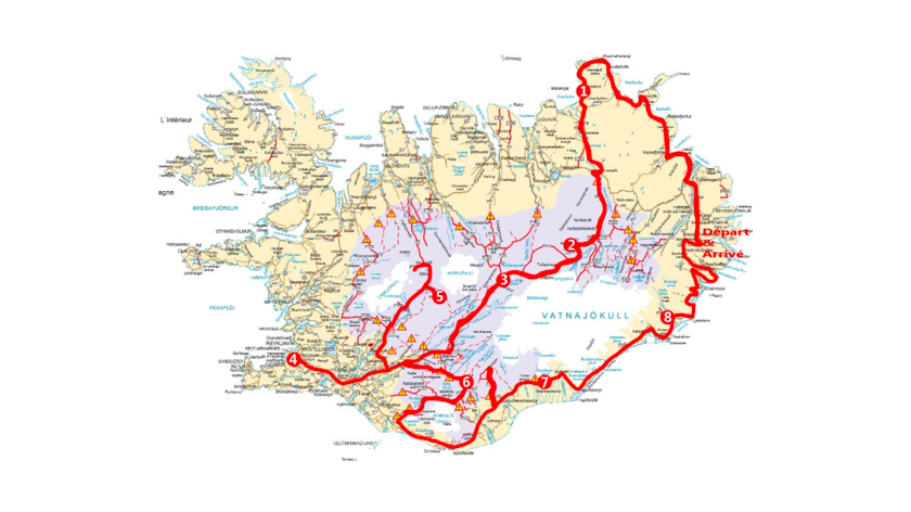 iceland map