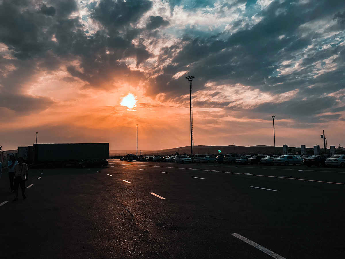 couché de soleil port alat