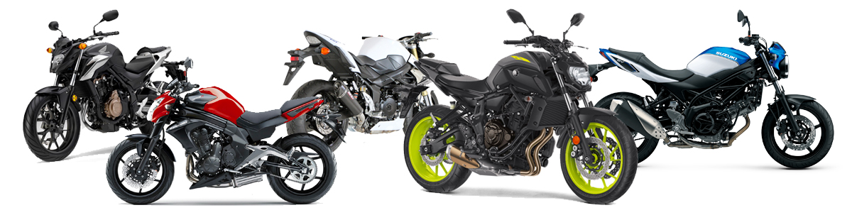 motos roadster pour piste