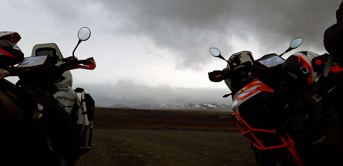 reve d islande les deux motos